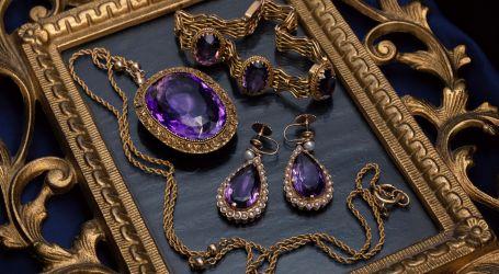 amethyst and pearl parure amethyst and pearl parure