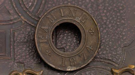 This rare famine token is a key lot in our 23 April 2025 sale of Jewellery, Silver, Watches, and Coins. This rare famine token is a key lot in our 23 April 2025 sale of Jewellery, Silver, Watches, and Coins.