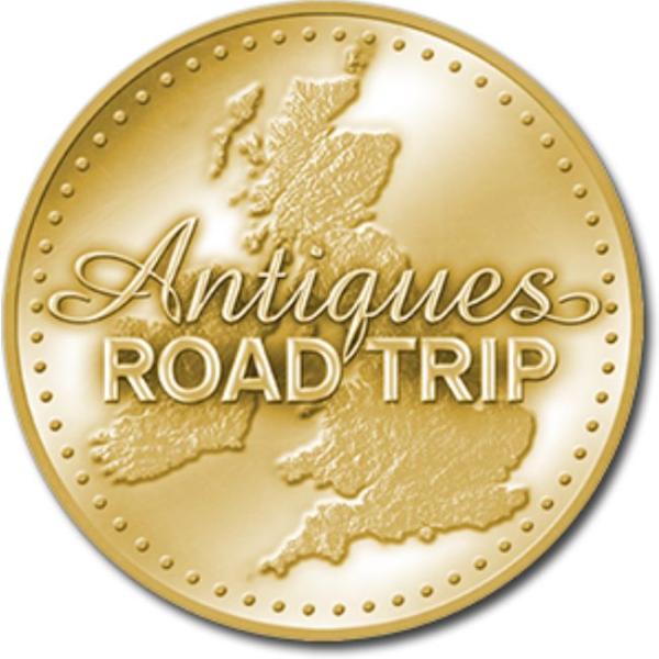 antiques road trip gold logo antiques road trip gold logo