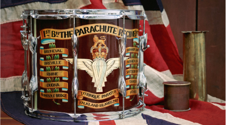 lot 179 parachute reg snare drum lot 179 parachute reg snare drum